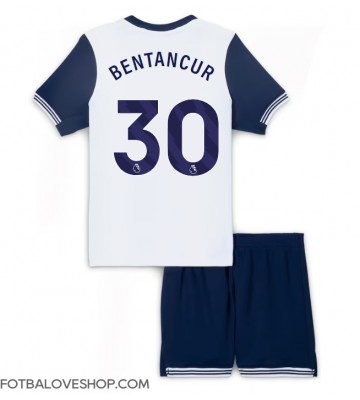 Tottenham Hotspur Rodrigo Bentancur #30 Dětské Domácí Dres 2024-25 Krátký Rukáv (+ trenýrky)